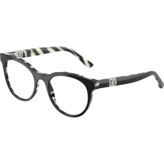Dolce & Gabbana DG3399 3372 Montures Optiques Pantos Noires