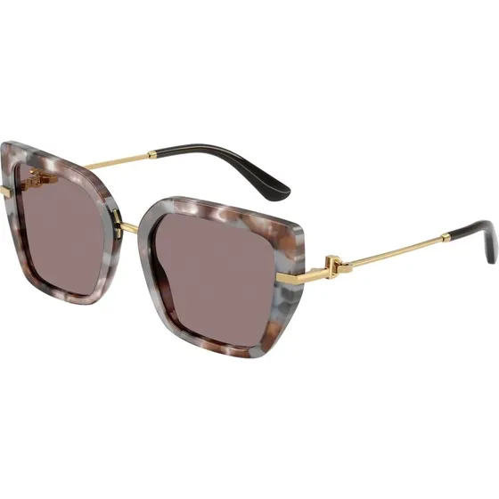 Dolce & Gabbana DG4474 Lunettes de Soleil Papillon Écaille