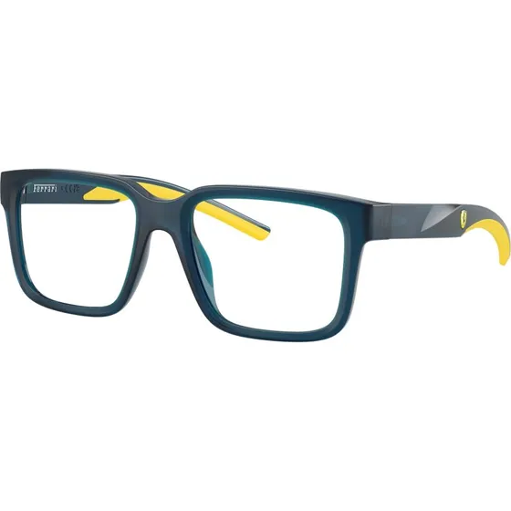 Ferrari Scuderia FZ8016U Homme - Montures Optiques Carrées Bleues