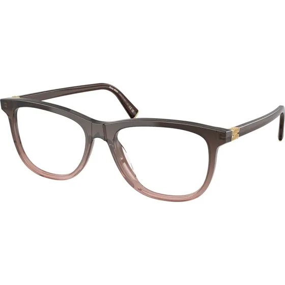 Miu Miu MU 01WV 25C1O1 - Lunettes de vue Pantos en Acétate Rouge