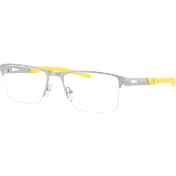 Ferrari Scuderia FZ7009 Homme - Montures Optiques Métal Argent Carré