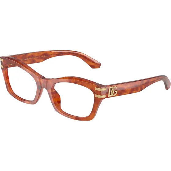 Dolce & Gabbana DG3420 Montures Optiques Papillon Marron Transparent