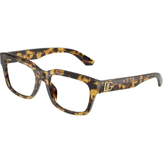 Dolce & Gabbana DG3416 3330 Lunettes Optiques Carrées en Acétate Écaille
