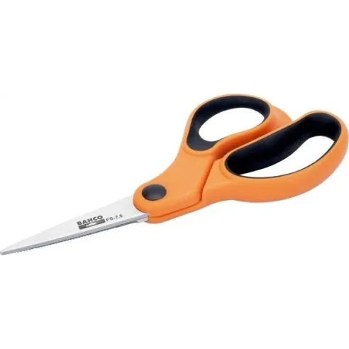 Bahco Ciseaux  anneaux grands avec grip doux 200 mm