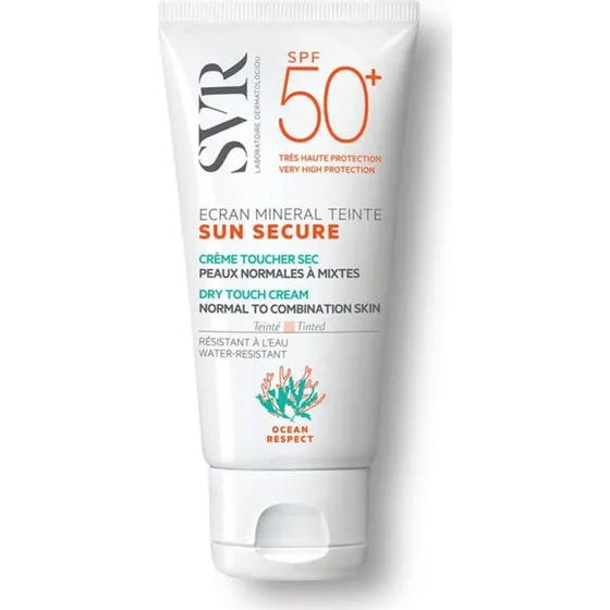 SVR Sun Secure Écran Minéral Teinté SPF50+ Peaux Normales à Mixtes 50ml