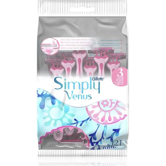 Gillette Venus Simply Jetables 12 Pièces