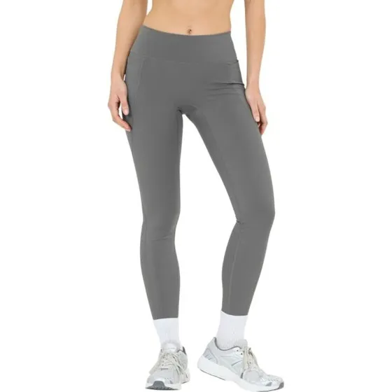 Athlecia Aliya V2 Collant Long Gris Femme - 36