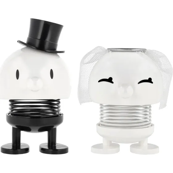 Hoptimist Figurine Décorative Mariée & Marié - Duo de 2 pièces