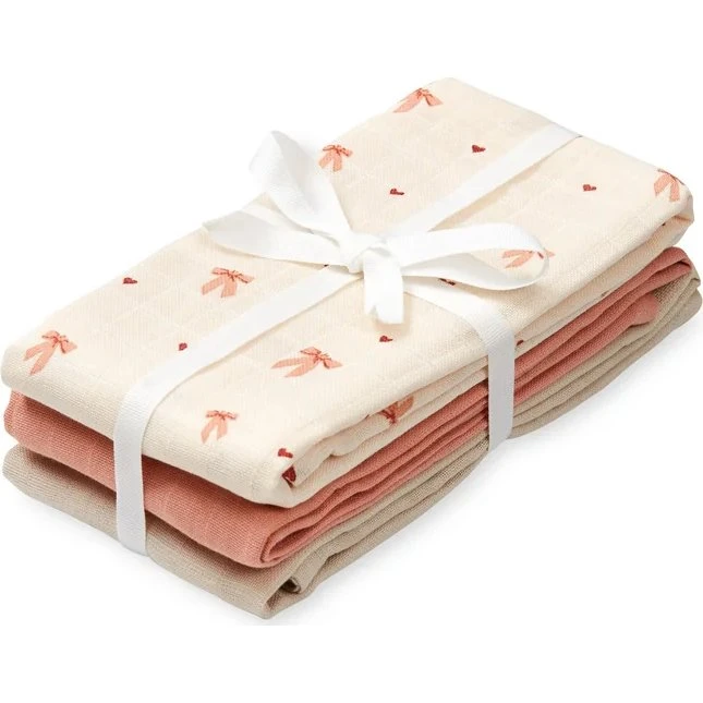 Cam Cam Copenhagen - Mousselines en coton biologique (set de 3)