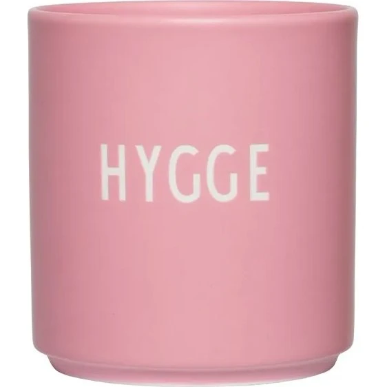 Design Letters Favourite Cup - Porcelaine Ultra-Matte Hygge-rose