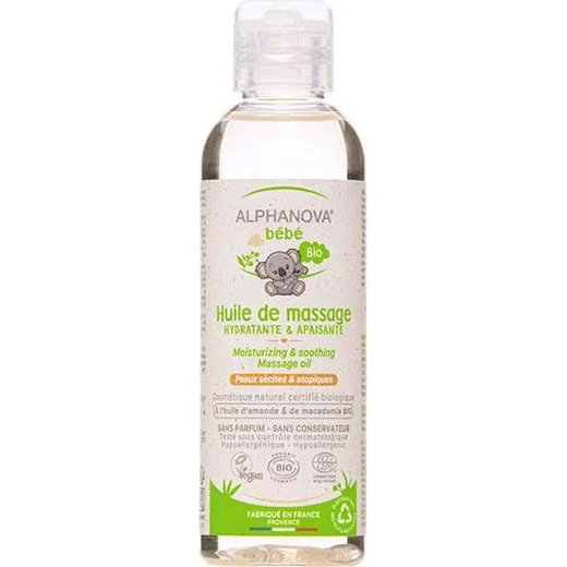 Alphanova Bébé Huile de Massage Bio 100 ml