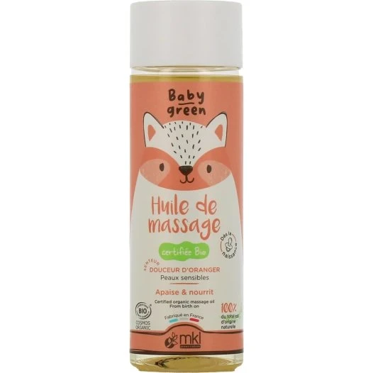 MKL Baby Green Huile de Massage Bio 100 ml