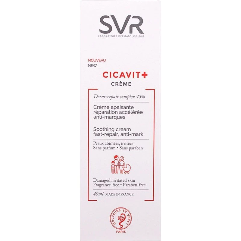 SVR Cicavit+ Crème Réparatrice 40 ml