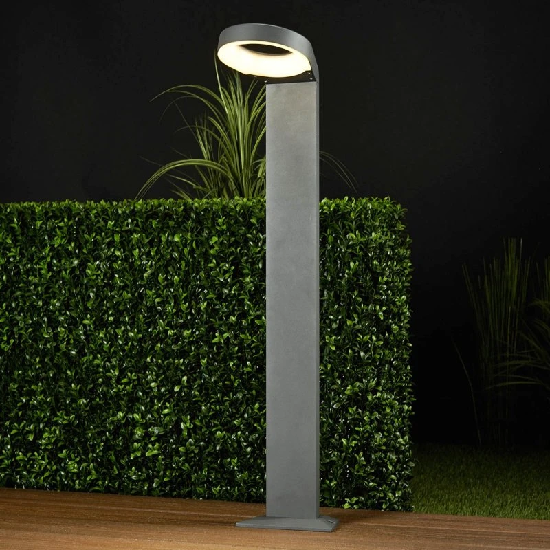 Lucande Jarka Lampe de Jardin LED Anthracite Moderne