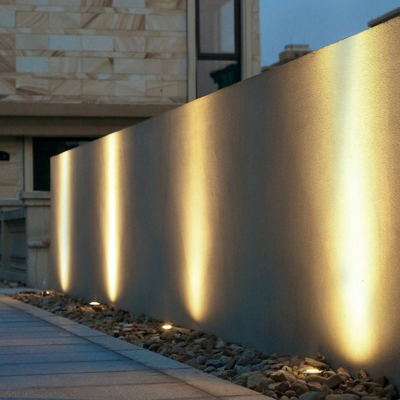 Lucande Luminaire Encastré Ava Ø 12 cm - Acier Inox IP67