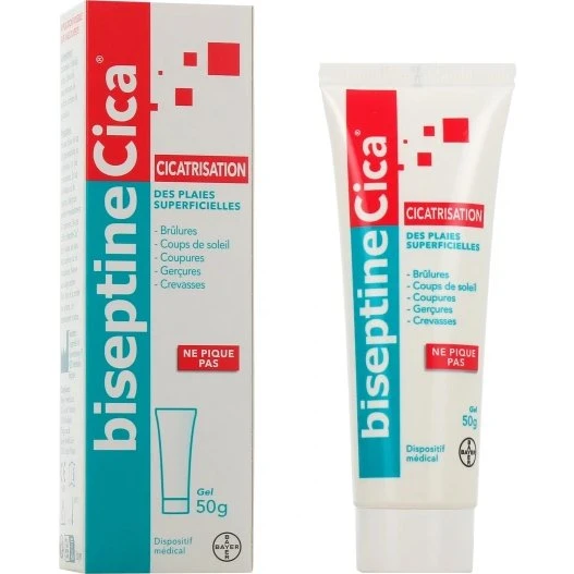 BiseptineCica 50g Gel Cicatrisant 4 en 1