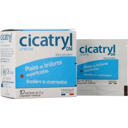 Pierre Fabre Health Care Cicatryl DM Crème Plaies 10 Sachets