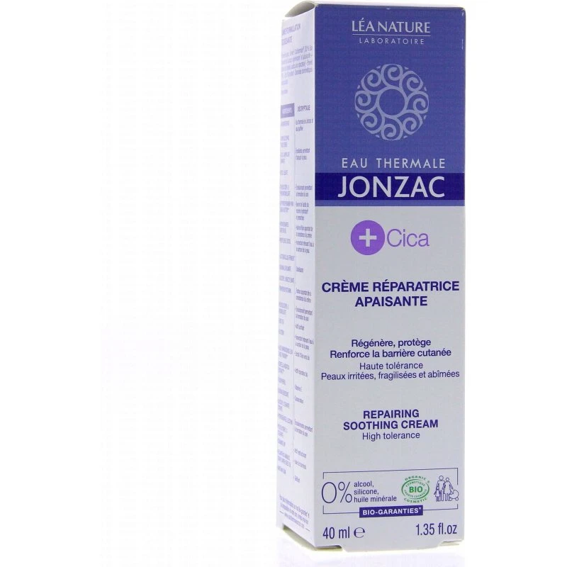 Jonzac Cica Crème Réparatrice Apaisante Bio