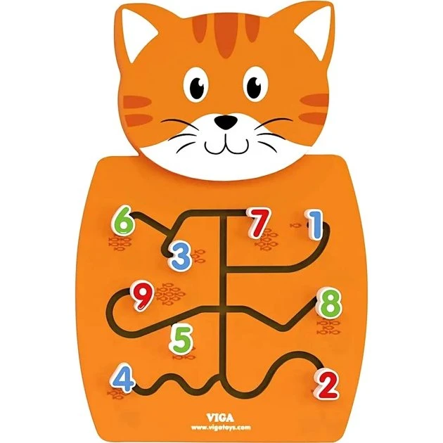 Ludibot - Panneau mural éducatif Chat