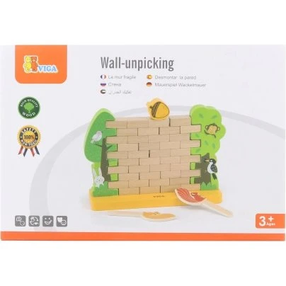 Viga 44566 - Jeu de démolition murale en bois