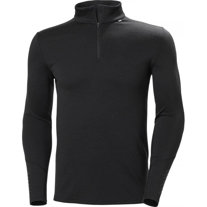 Helly Hansen T-shirt Lifa Merino Midweight Half Zip Noir L