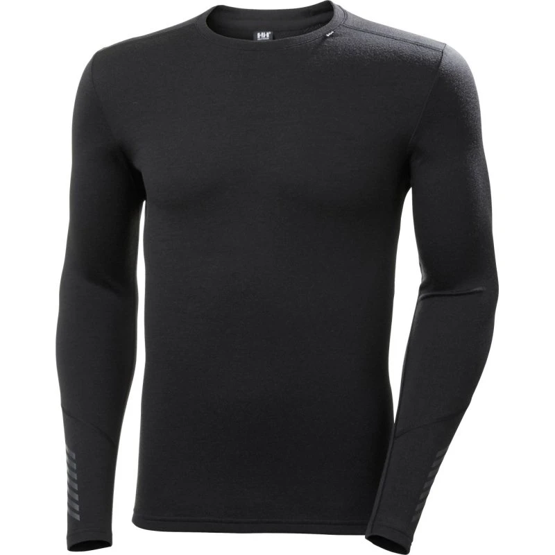 Helly Hansen Lifa Merino Midweight Crew - Noir
