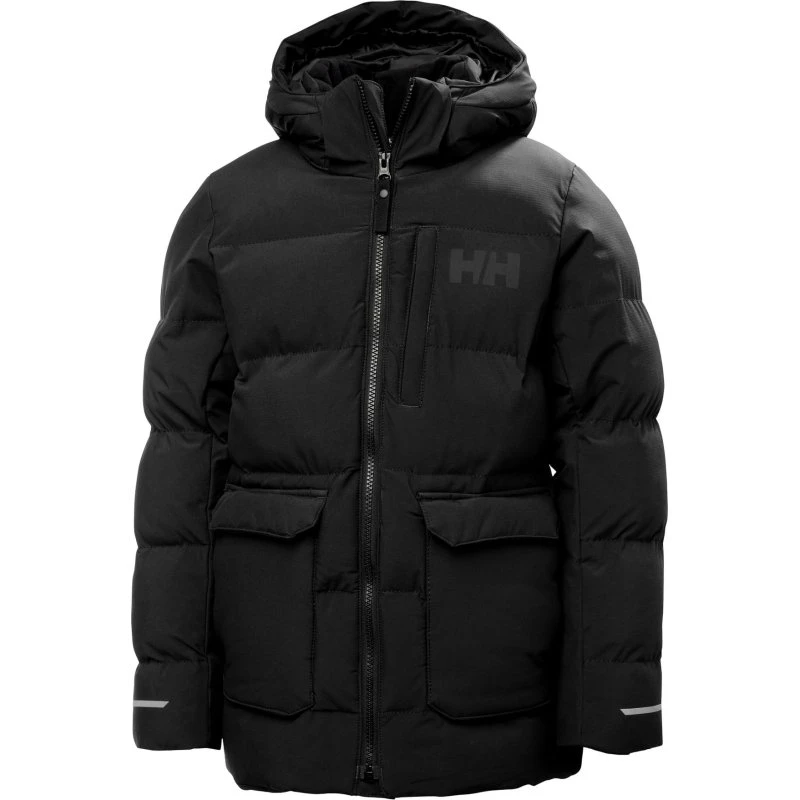 Helly Hansen Nord Puffy, Parka Junior, Noir