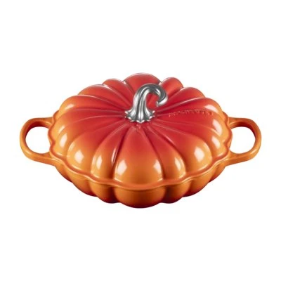 Le Creuset Cocotte Basse Citrouille 28 cm Orange