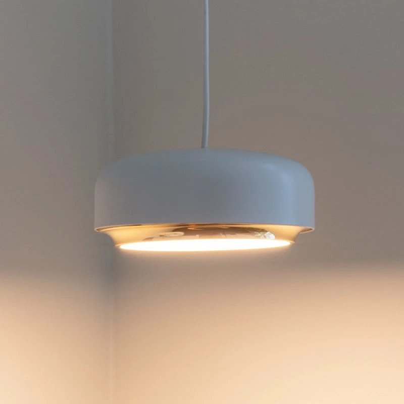 UMAGE Hazel Mini Suspension LED Blanche et Laiton