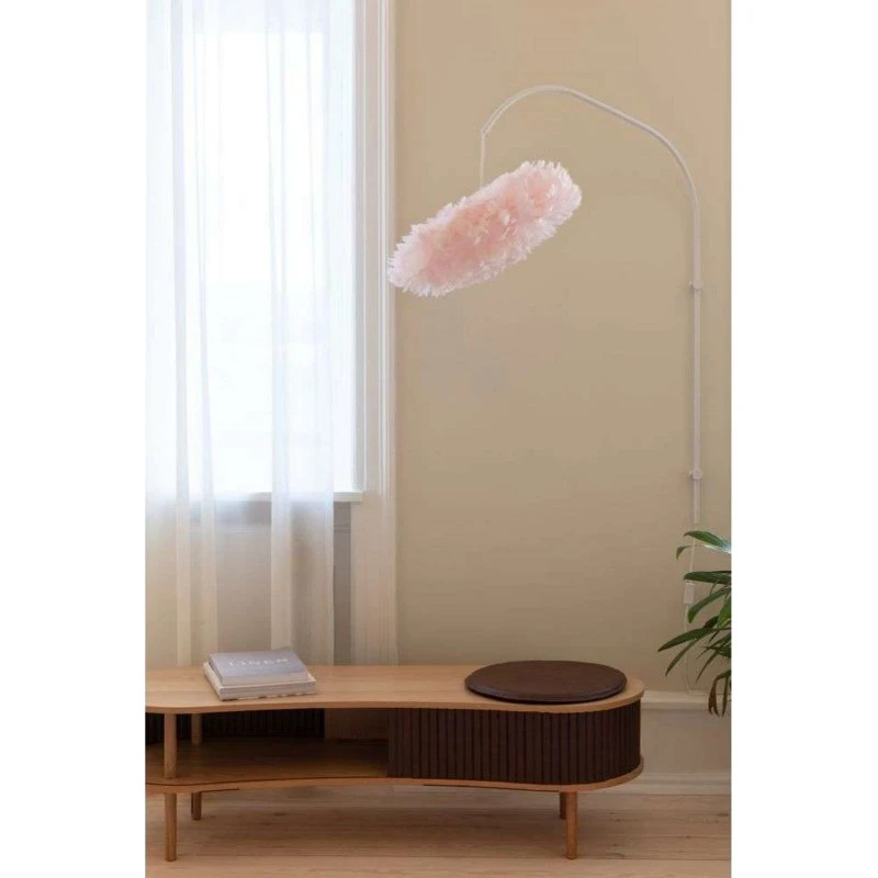 Umage Eos Esther Mini Abat-jour en Plumes Rose Clair Ø52 cm