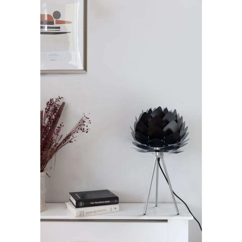 Umage Tripod Support de Lampe de Table en Acier Brossé