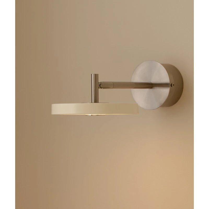 UMAGE Asteria Short - Applique murale LED blanche en acier