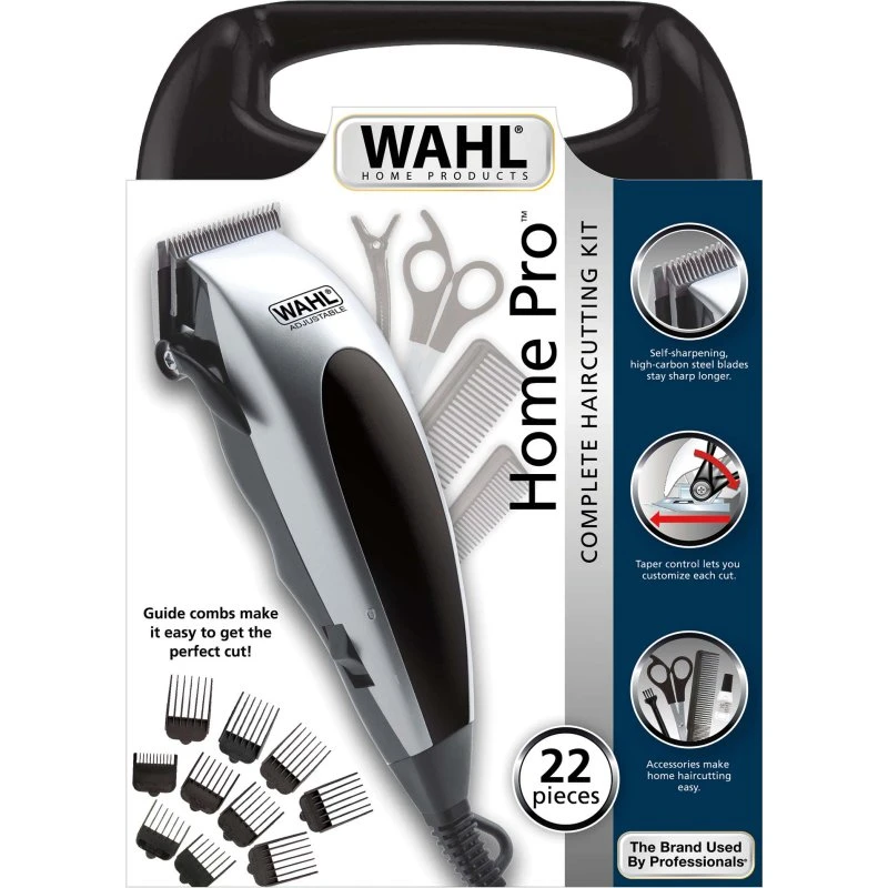 Wahl 9243-2216 Tondeuse Cheveux Filaire Noir Argenté