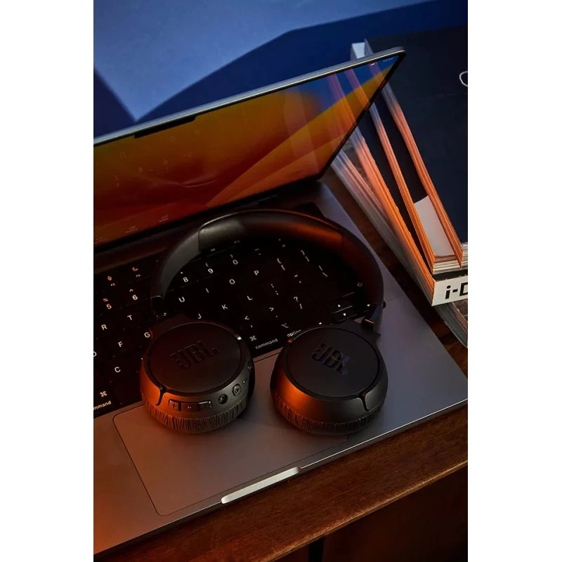 JBL Tune 670NC Écouteurs sans fil bleu avec réduction de bruit