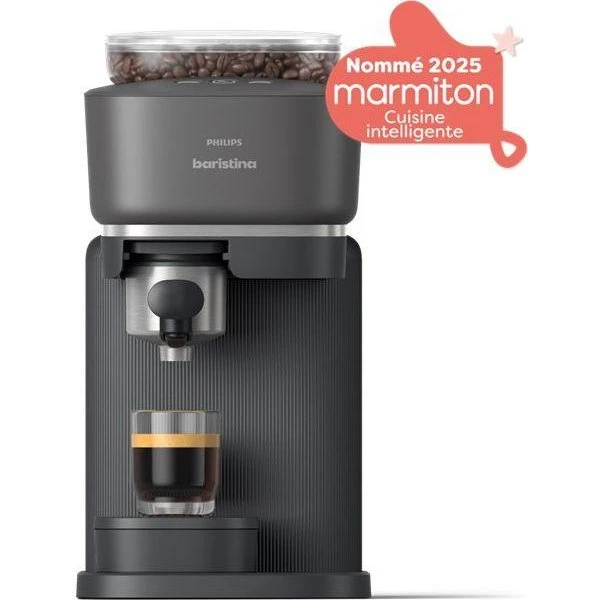 PHILIPS Baristina BAR300/60 Machine à expresso noire avec broyeur