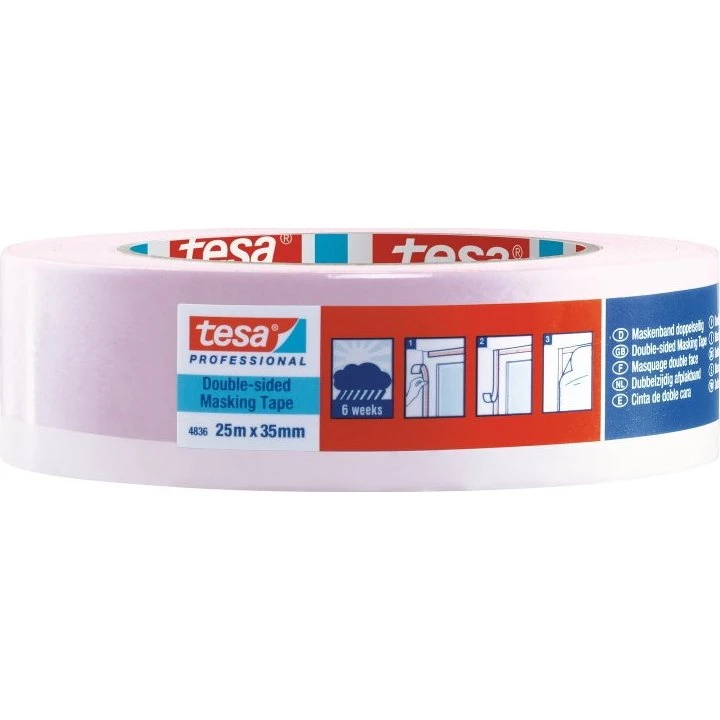 tesa Ruban masque 4836 25 mm x 25 m