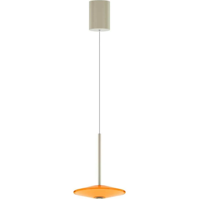 LOOM DESIGN Suspension LED Solene Orange - Verre - Ø 20 cm