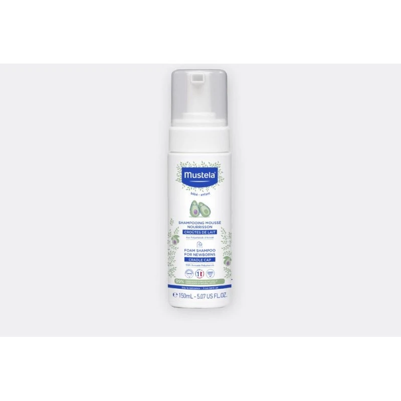 Mustela Shampooing Mousse Nourrisson 150 ml