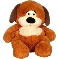 Gipsy Toys Chubby Dog Peluche 40 cm Caramel