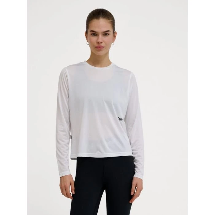 Hummel Pulse Workout LS T-shirt à manches longues - Blanc