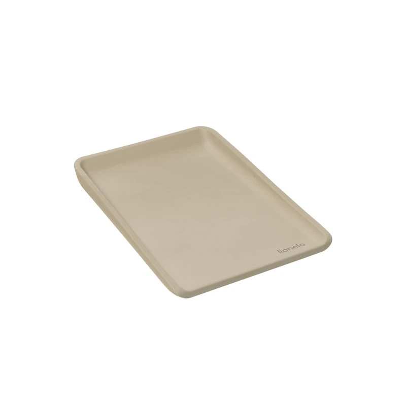 Lionelo Megs Beige – Tapis à langer en caoutchouc