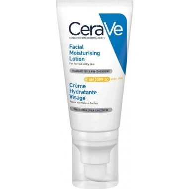 Cerave Crème Hydratante Visage SPF 50 - 52ml