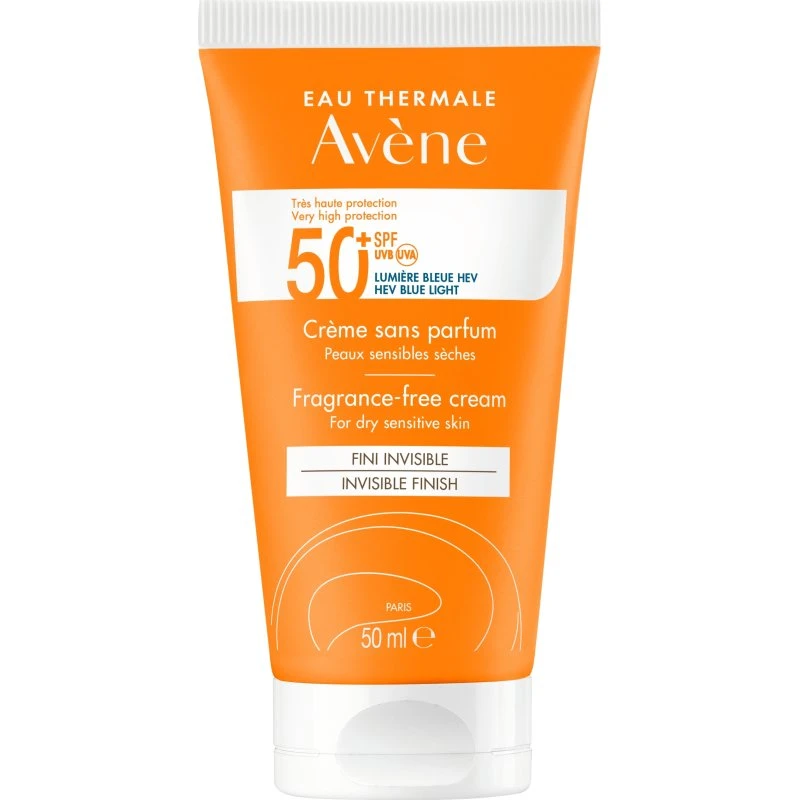 Avène Crème Solaire Sans Parfum SPF50+ 50ml