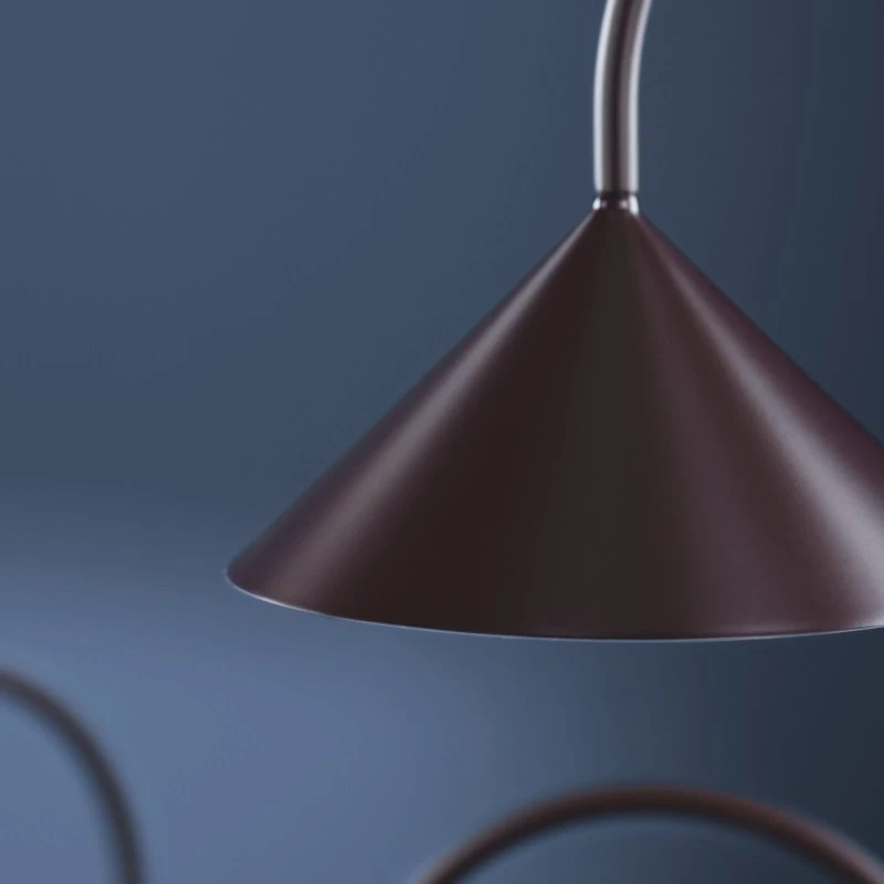 Lampe à poser LED FRANDSEN Grasp Rouge Foncé - H47cm