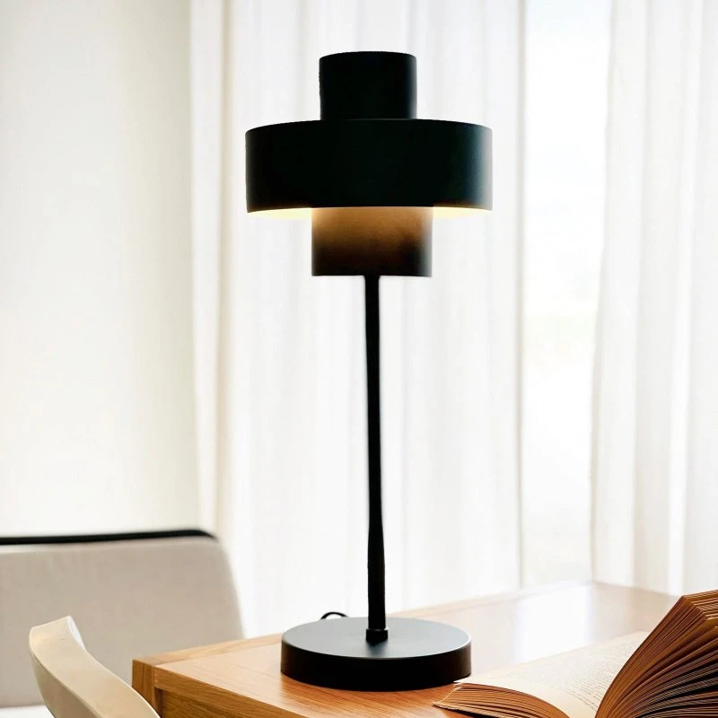 Lampe à poser Dyberg Larsen Stoke Noir Mat