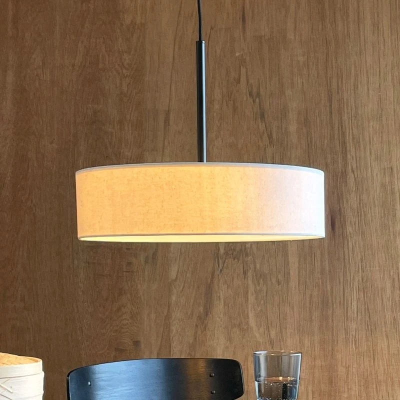 DybergLarsen Suspension Calix Ø45x12 Naturel/Noir