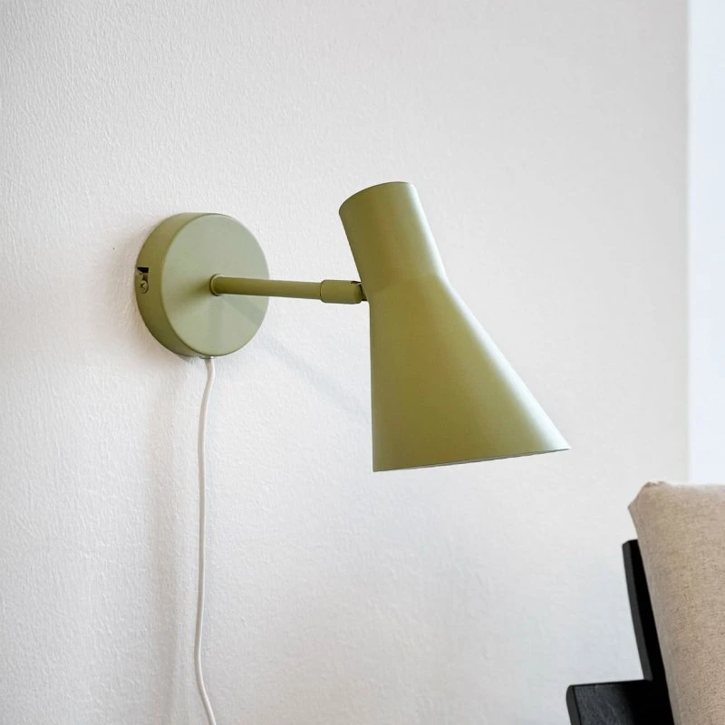Dyberg Larsen DL12 Applique murale verte en métal E27