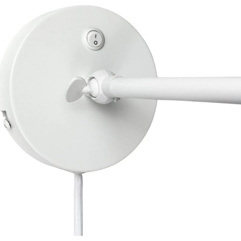 Applique murale Dyberg Larsen Futura, Blanche, 15W, Métal