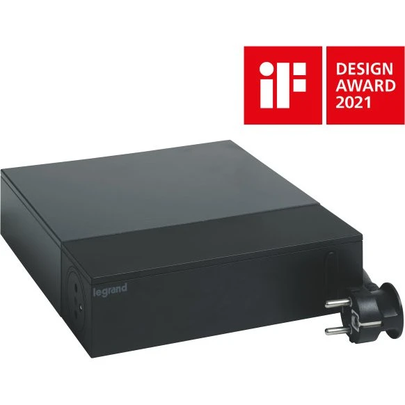 Legrand 049460 - Rallonge TV 8 prises + parafoudre 2m