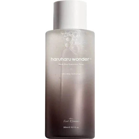 Haruharu Wonder Tonique Hydratant Riz Noir et Acide Hyaluronique, 300 ml